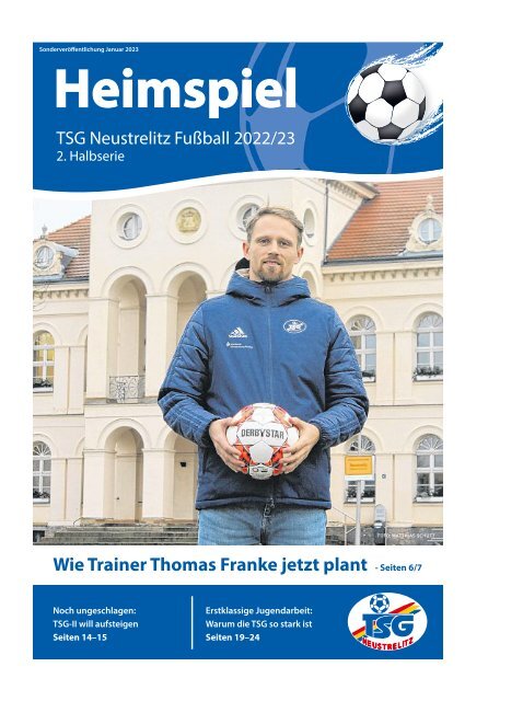 Heimspiel TSG Neustrelitz 2022/23 2. Halbserie