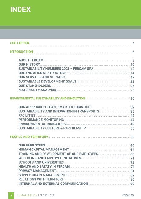 Sustainability Report 2021