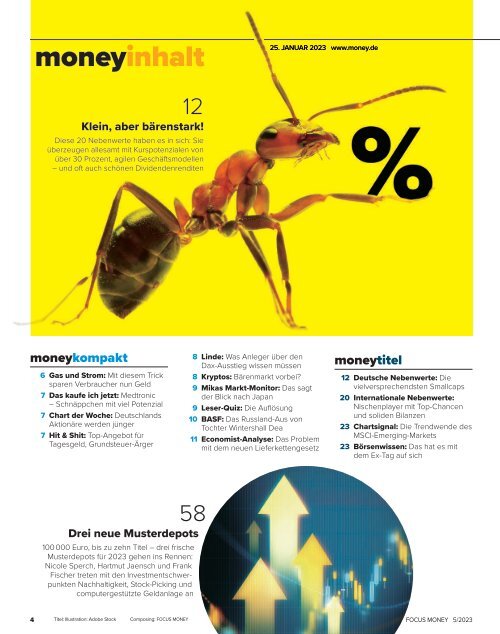FOCUS MONEY 2023/05 Vorschau