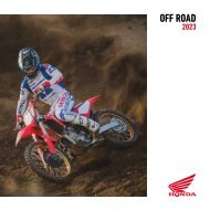 23YM Off Road Category Brochure