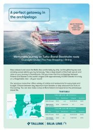Cruises from Turku