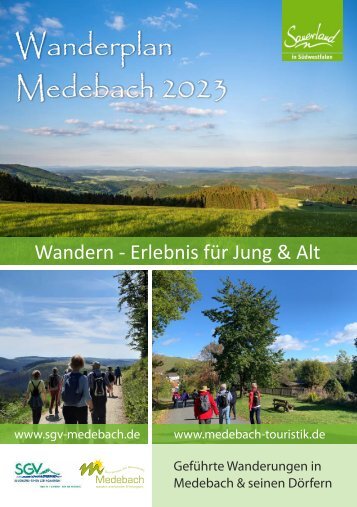 Wanderplan Medebach 2023