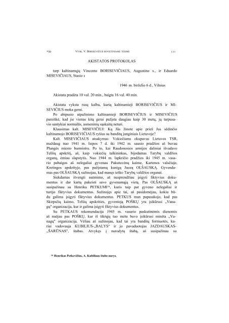 Lietuvos vyskupai kankiniai sovietiniame teisme