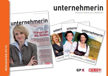 Die Unternehmerin in der Statistik - GPK