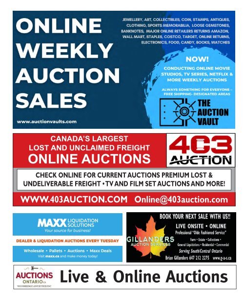 Woodbridge Advertiser/AuctionsOntario.ca - 2023-01-23