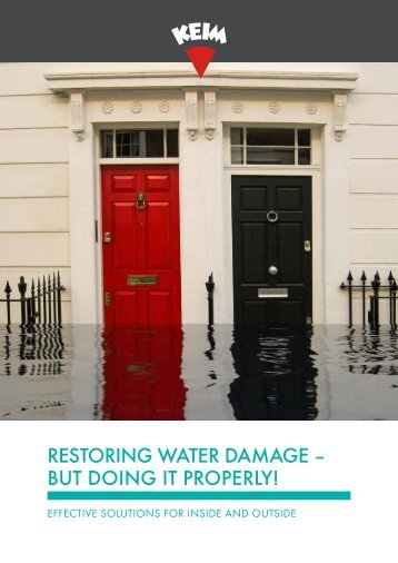 Restoring Water Damage
