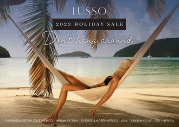 Lusso 2023 Holiday Sale
