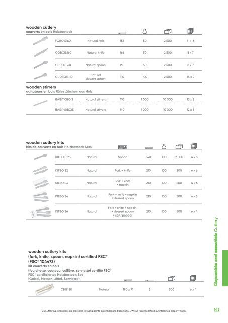 Catalogue Food Service 2023