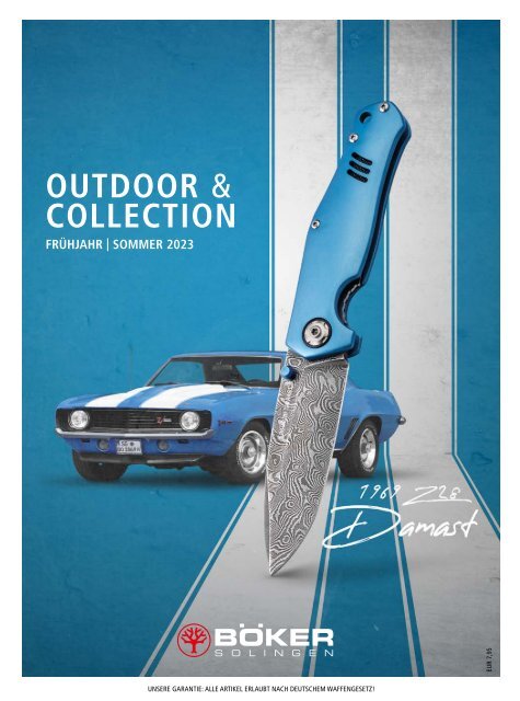 Böker Outdoor und Collection | Frühjahr & Sommer 2023