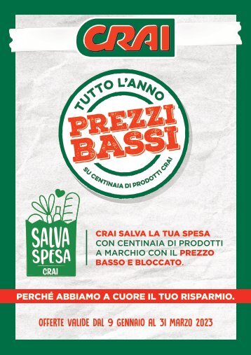 Prezzi Bassi CRAI