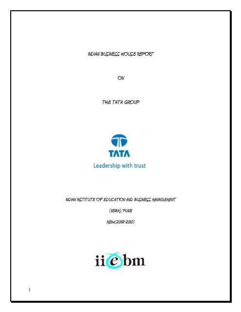 Case Study TATA STEEL - Marketing Essentials Lab