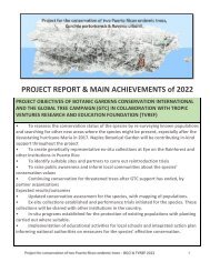 BGCI ANNUAL REPORT 2022