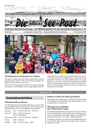 25.01.2023 Die kleine See-Post