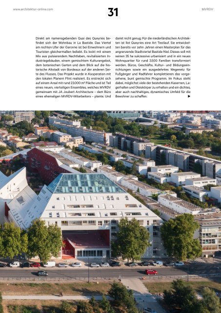 architektur FACHMAGAZIN Ausgabe 8 2022