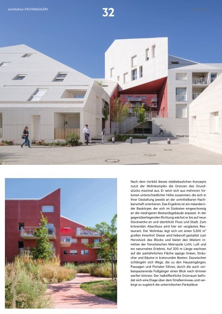 architektur FACHMAGAZIN Ausgabe 8 2022