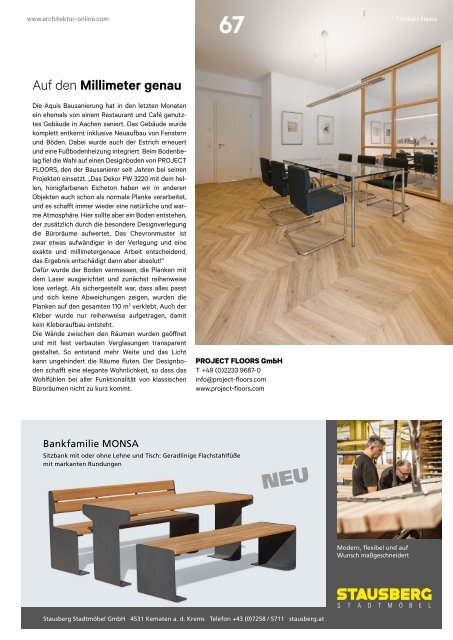 architektur FACHMAGAZIN Ausgabe 8 2022