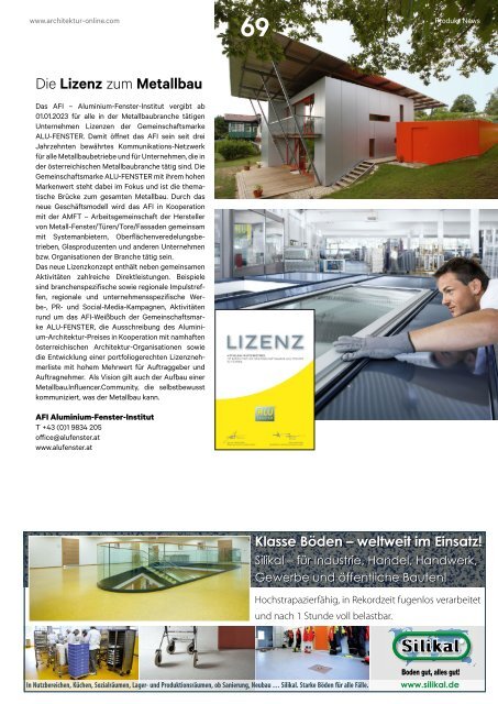 architektur FACHMAGAZIN Ausgabe 8 2022