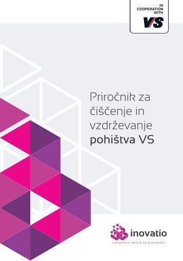 Priročnik za čiščenje in vzdrževanje pohištva VS