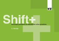 Shift+ Koncepti pohištva za fleksibilne učne prostore