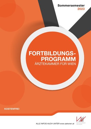 Seminarprogram Sommersemester 2023