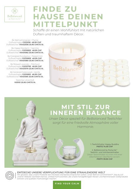 PartyLite Schweiz Katalog Frühling - Feb 2023