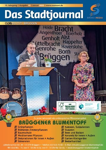 Das Stadtjournal-ose Mont Brüggen -  Januar 2023