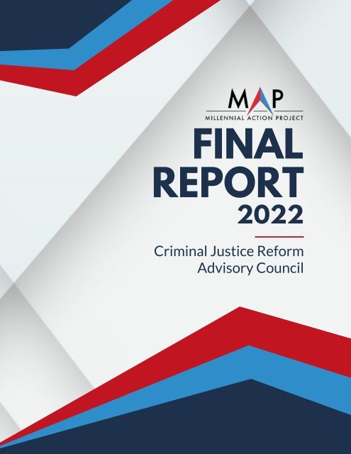 Criminal Justice Reform Advisory Council Report 2022