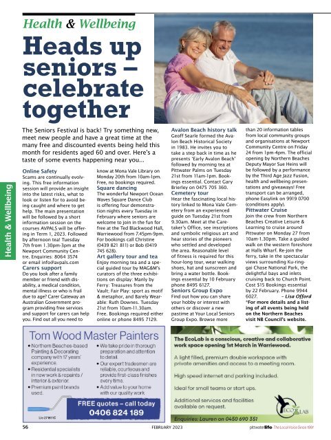 Pittwater Life February 2023 Issue