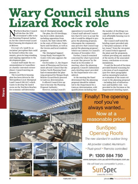 Pittwater Life February 2023 Issue