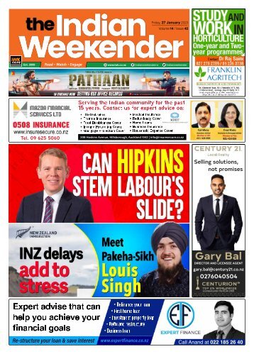 The Indian Weekender, 27 January 2023