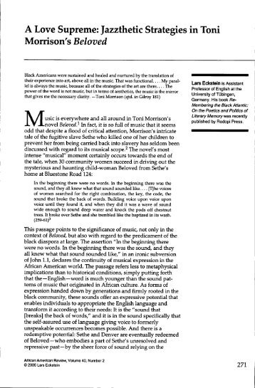 toni morrisons beloved the prophetic healer essay Connect to download get pdf harold bloom toni morrisons song of solomon blooms modern critical interpretations. toni morrisons beloved the prophetic healer essay Connect to download get pdf harold bloom toni morrisons song of solomon blooms modern critical interpretations.