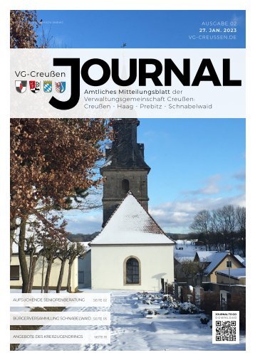 Creußen Journal - Ausgabe 27-01-23
