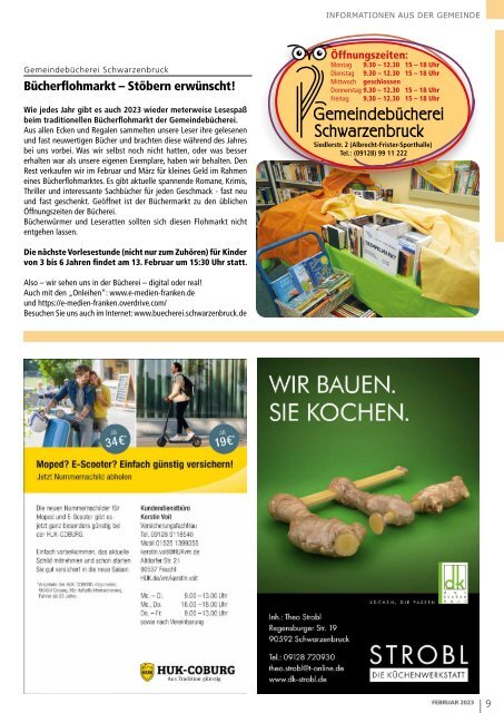 Mitteilungsblatt Schwarzenbruck -  Februar 2023