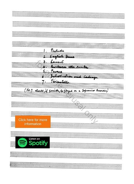 Gordon Jacob - Suite for Treble Recorder and Strings 