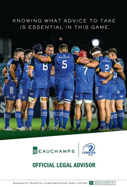 Leinster Rugby vs Cardiff Rugby