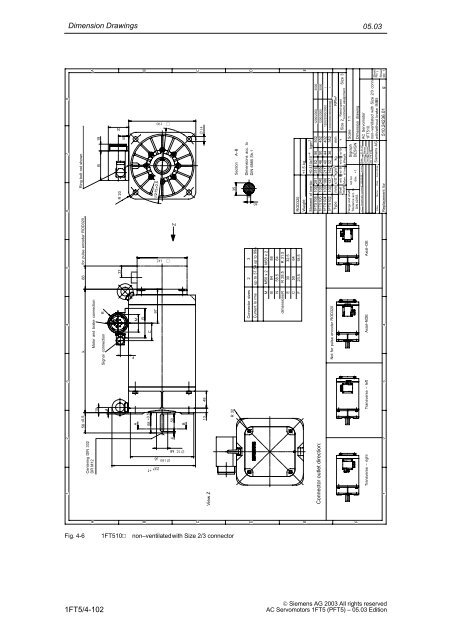 Planning Guide AC Servomotors 1FT5 - Siemens Automation and ...