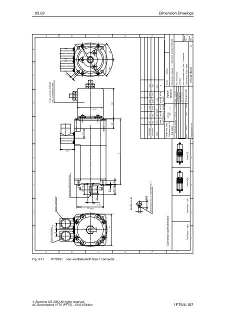 Planning Guide AC Servomotors 1FT5 - Siemens Automation and ...