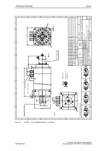Planning Guide AC Servomotors 1FT5 - Siemens Automation and ...