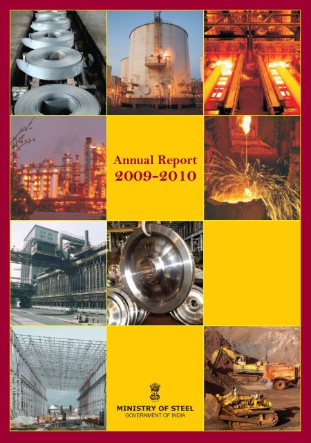Annual Report 2009 10 Ministry Of Steel