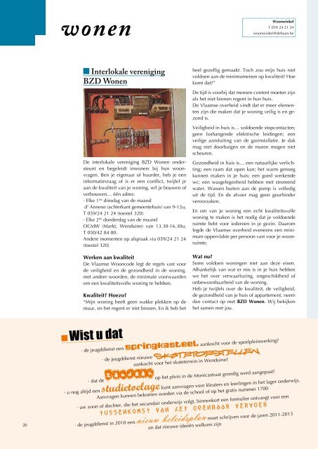 Informatieblad juni 2010 - De Haan