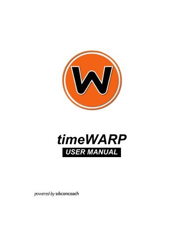 timeWARP - SiliconCOACH