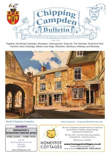 Chipping Campden Bulletin - February 2023 Issue