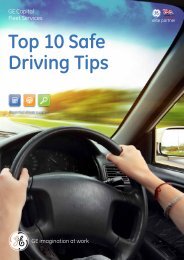 Top 10 Safe Driving Tips - GE Capital UK