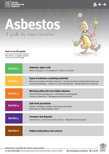 Asbestos: a guide for minor renovation - Queensland Government