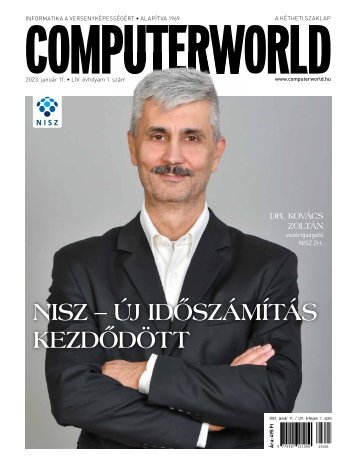 Computerworld magazin 2023.01.13. LIV. évfolyam 01. szám