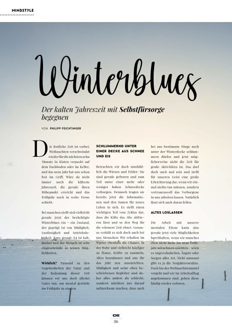 CHI #15 | Ausgabe 1/23