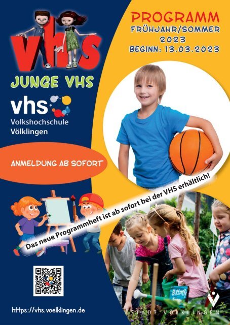 Hauptprogramm Frühjahr/Sommer 2023