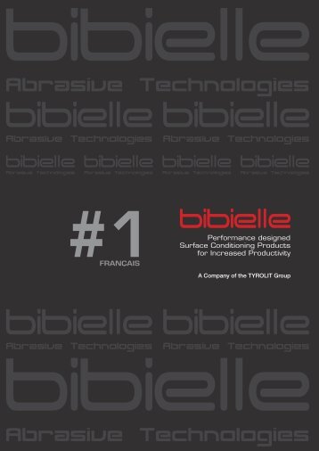 Tyrolit-Bibielle catalogue - French
