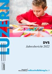 Jahresbericht DVS 2022