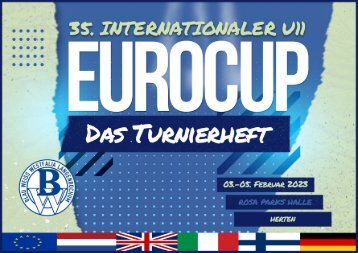 Turnierheft EuroCup 2023